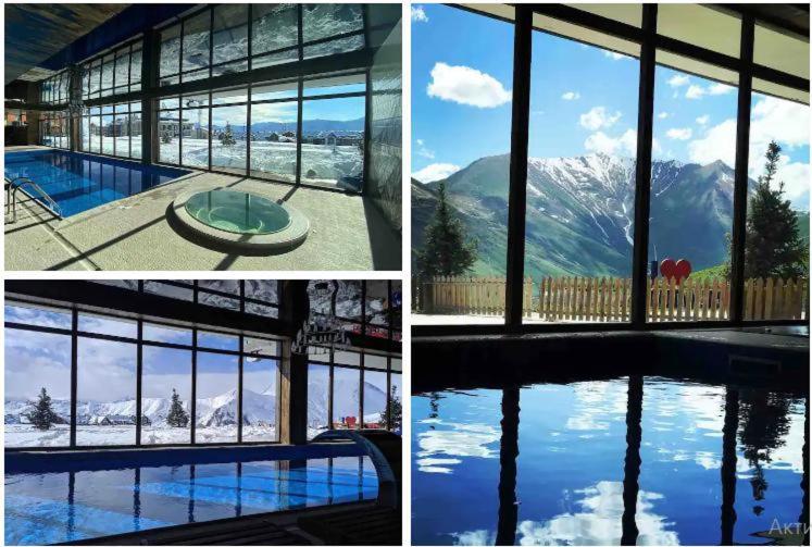 Crystal Deluxe, Four Seasons F2, New Gudauri公寓 外观 照片